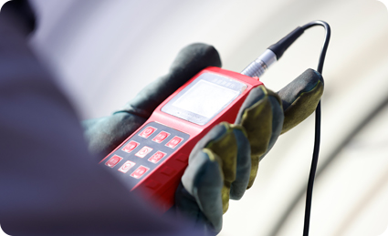 Medidor de espesor de recubrimiento electromagn&eacute;tico