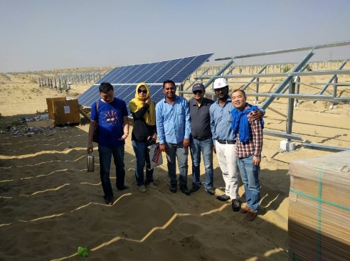 Proyecto de energ&iacute;a solar NTPC de 50 MW, Mandsaur India