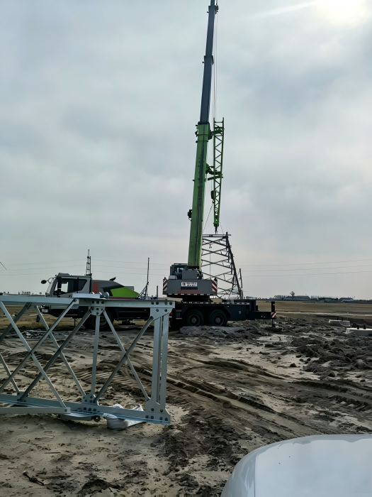 Torres de transmisión de energía de 110 kV en China