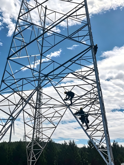 Proyecto de torres de transmisión de energía de 220 KV en China