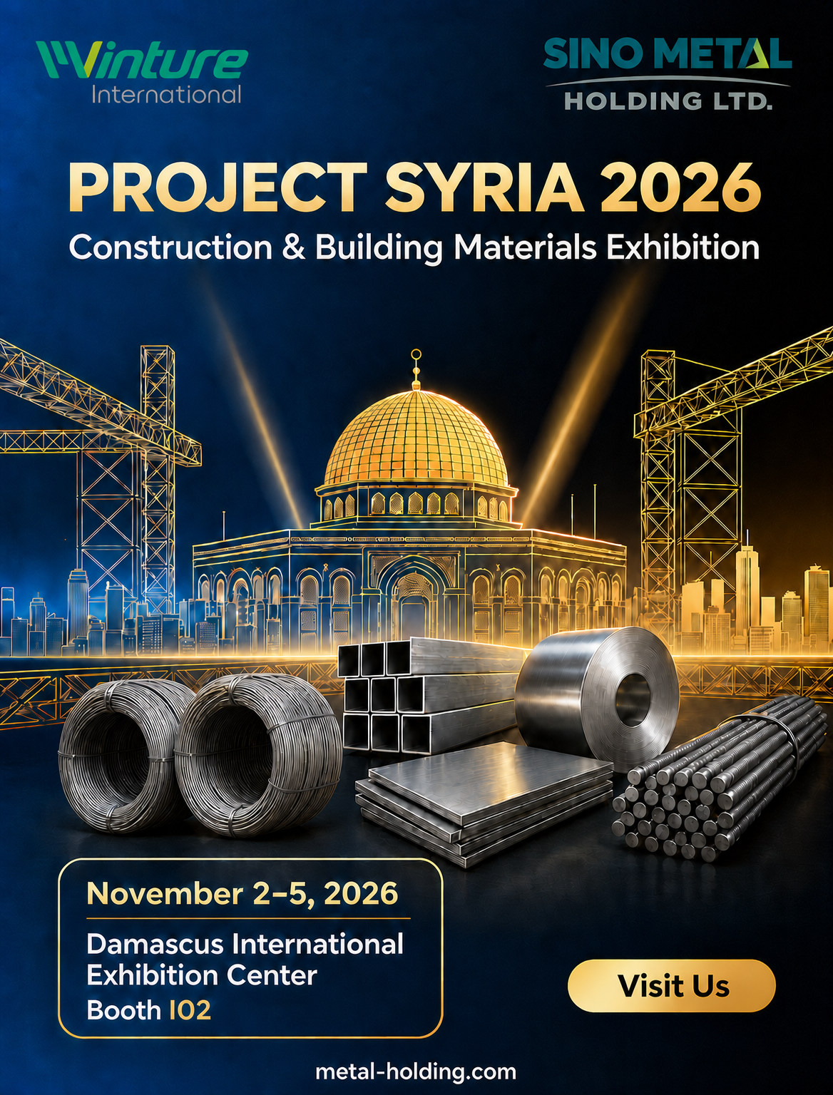 Invitación a la exposición | Proyecto Siria 2026