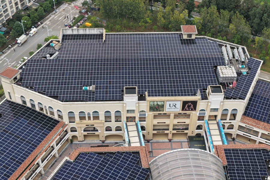 Proyecto solar de 5,4MW Kunming | Montaje en tejados | Winture International